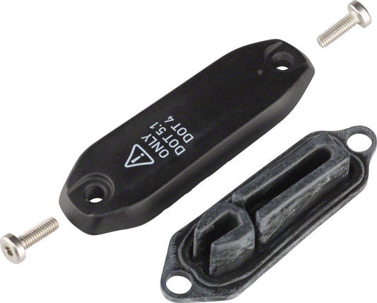 DISC BRAKE LEVER RESERVOIR CAP KIT - (INCLUDES RESERVOIR CAP, BLADDER & HARDWARE) - GUIDE R/RE/RS/RSC/ULTIMATE/DB5