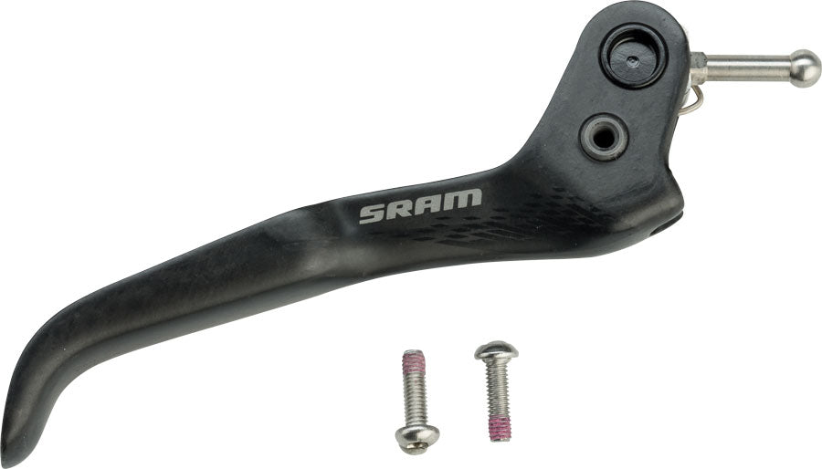 DISC BRAKE LEVER BLADE KIT - CARBON BLACK (INCLUDES BLADE, DOWEL & PUSHROD) - LEVEL ULTIMATE