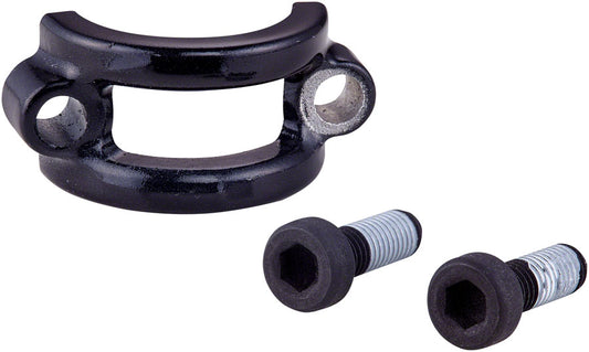 DISC BRAKE LEVER CLAMP - SPLIT CLAMP BLACK (INCLUDES CLAMP & BOLTS) - ELIXIR 5/3,DB 3/1/LEVEL T