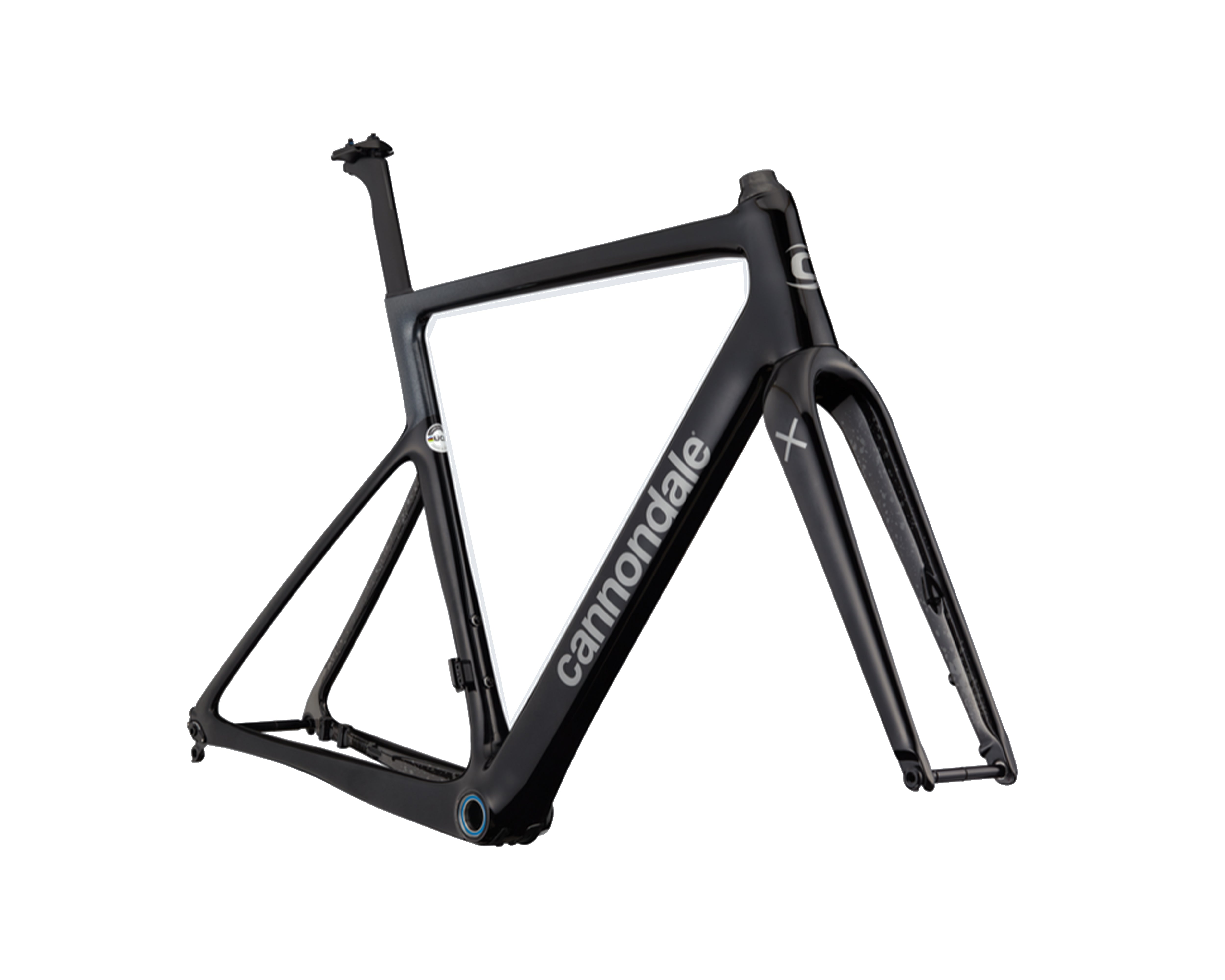 2022 Cannondale SuperSix EVO CX SE Frameset Blk Magic – Incycle