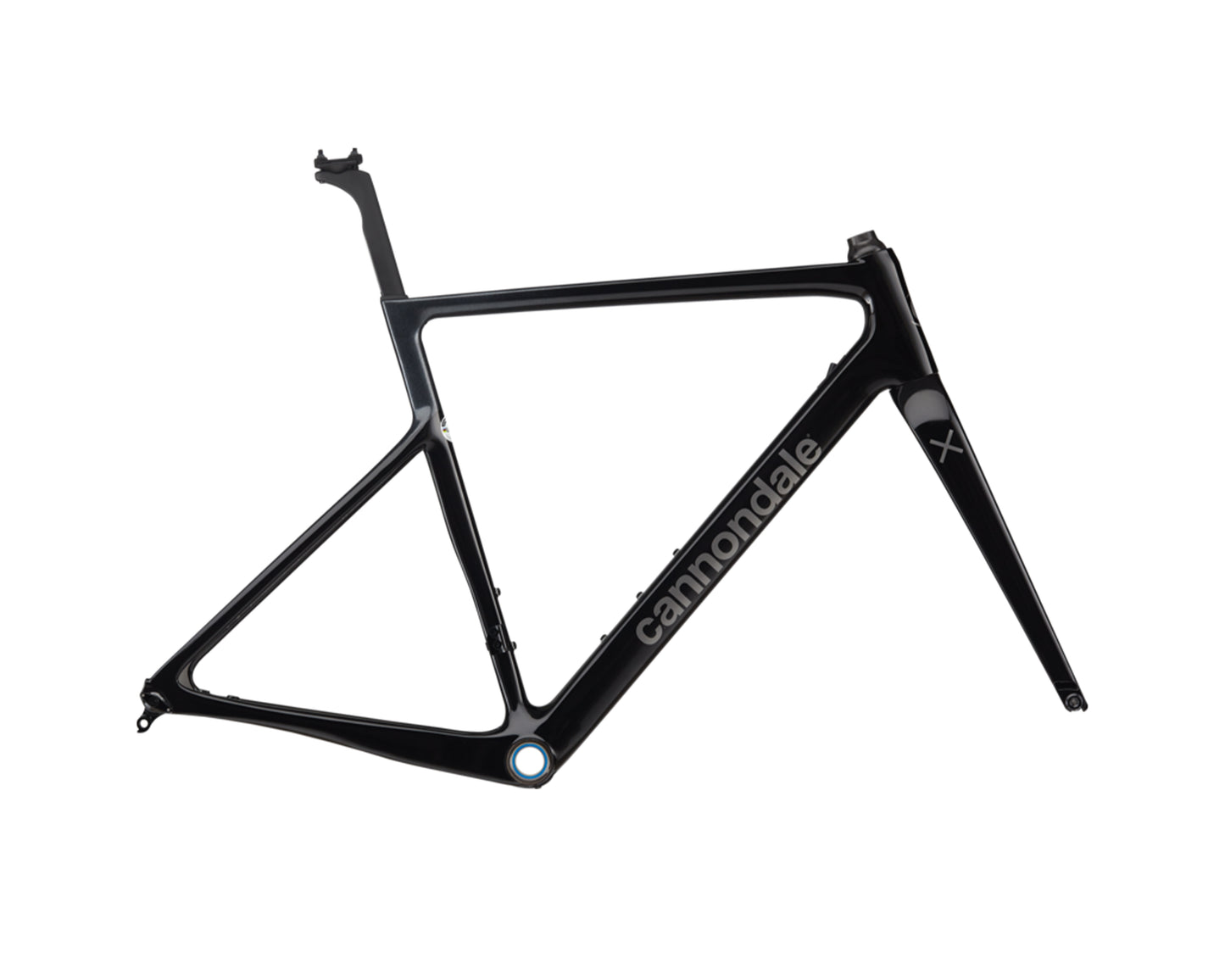 2022 Cannondale SuperSix EVO CX SE Frameset Blk Magic