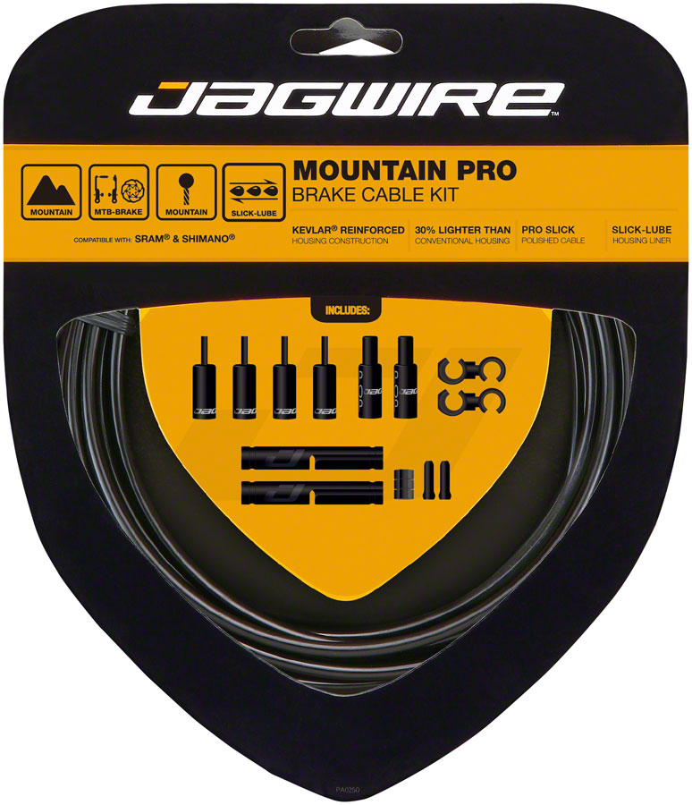 Jagwire Pro Polished Mountain Brake Kit