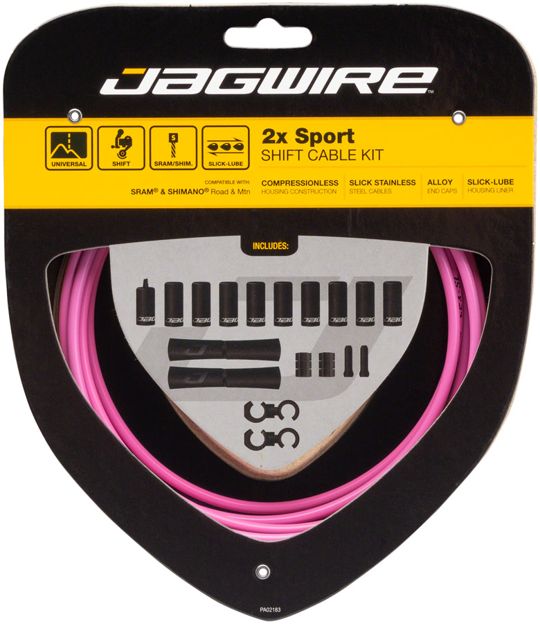 Jagwire 2x Sport Shift Cable Kit