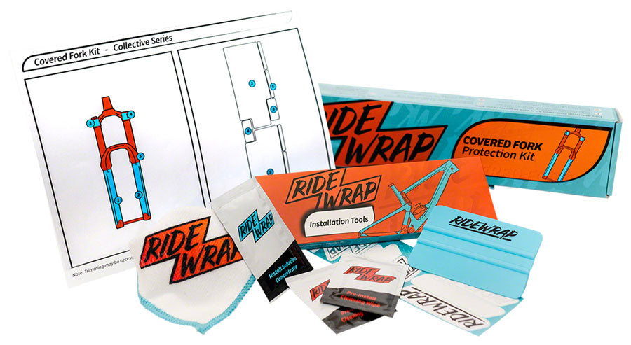 RideWrap Covered Fork Protection Kit