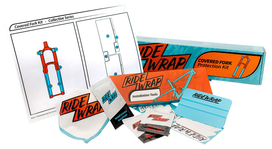RideWrap Covered Fork Protection Kit