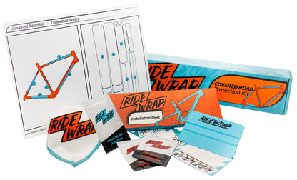 RideWrap Covered Road and Gravel Frame Protection Kit