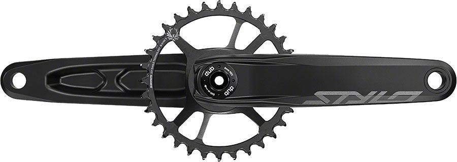 Sram Truvativ Crank Stylo 6K Aluminum Eagle Boost 148 DUB 12s w Direct Mount 32t X-SYNC 2 Chainring Black (DUB Cups/Bearings Not Included)