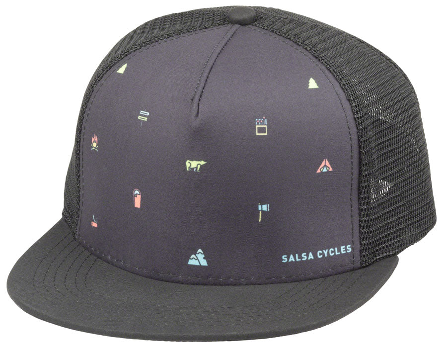 Salsa Camp Icons Trucker Hat