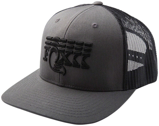 FOX Fox Stacked Flat Brim Trucker Hat