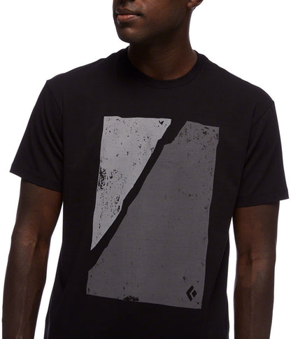 Black Diamond Block Print Mountain Tee