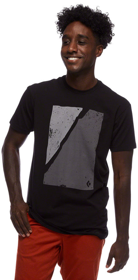 Black Diamond Block Print Mountain Tee