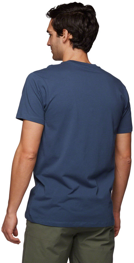 Black Diamond Block Print Mountain Tee