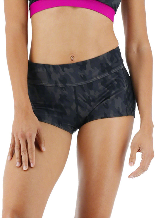 TYR Blackout Camo Boyshort