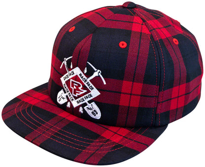 RaceFace Crest Plaid Snapback Hat