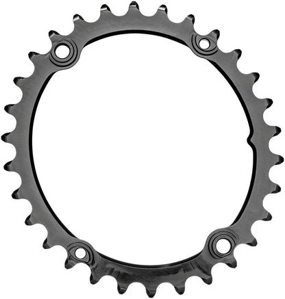 absoluteBLACK Premium Sub-Compact Oval 110 BCD 4-Bolt Road Chainring