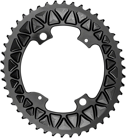 absoluteBLACK Premium Sub-Compact Oval 110 BCD 4-Bolt Road Chainring