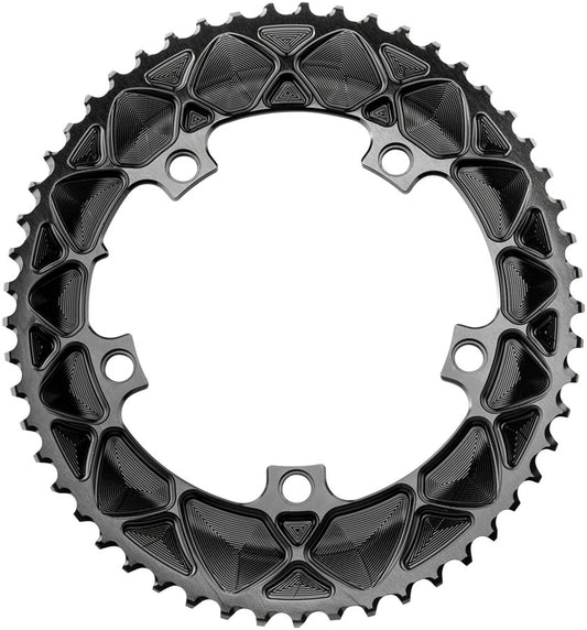 absoluteBLACK Premium Oval 130 BCD 5-Bolt Road Chainring