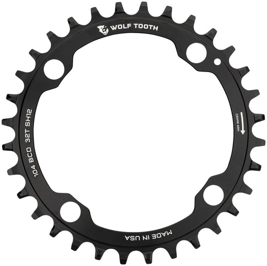 Wolf Tooth 104 BCD Hyperglide+ Chainrings