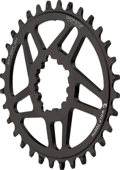 Wolf Tooth Elliptical SRAM 3-Bolt Direct Mount Chainrings