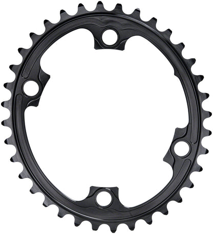absoluteBLACK Premium Oval 110 BCD 4-Bolt Road Chainring for Shimano 9000/6800/5800