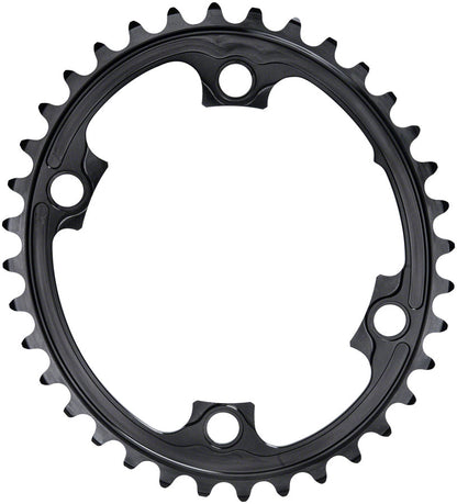 absoluteBLACK Premium Oval 110 BCD 4-Bolt Road Chainring for Shimano 9000/6800/5800