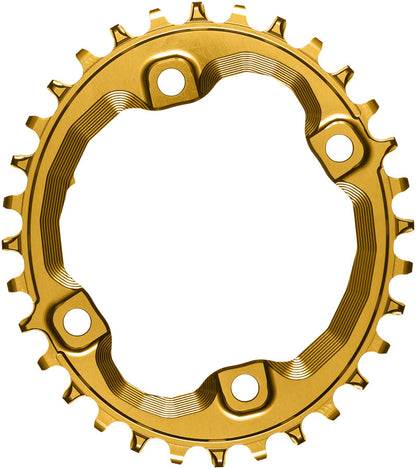 absoluteBLACK Oval 96 BCD Asymmetric Chainring for Shimano XT M8000/SLX M7000