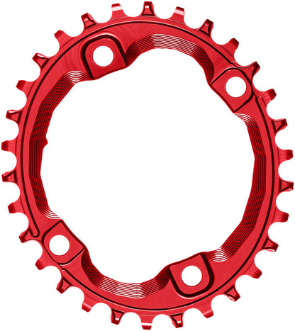 absoluteBLACK Oval 96 BCD Asymmetric Chainring for Shimano XT M8000/SLX M7000