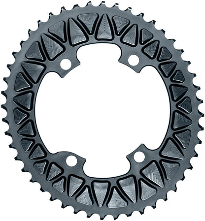 absoluteBLACK Premium Sub-Compact Oval 110 BCD 4-Bolt Road Chainring