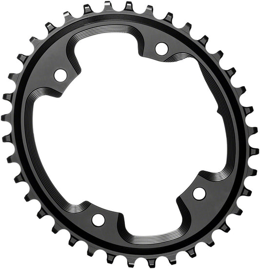 Absoluteblack Oval 110 Bcd 4 Bolt 1X Cx Chainring - Black
