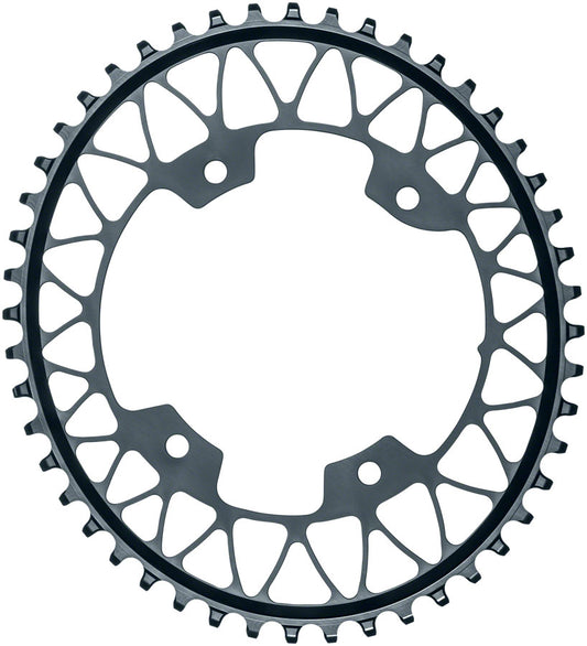 Absoluteblack Oval 110 Bcd 4 Bolt Gravel Chainring - Black