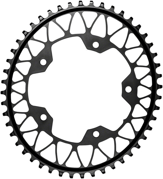 Absoluteblack Oval 110 Bcd 5 Bolt Gravel Chainring - Black