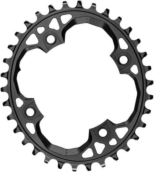 Absoluteblack Oval 94 Bcd 4 Bolt Chainring - Black