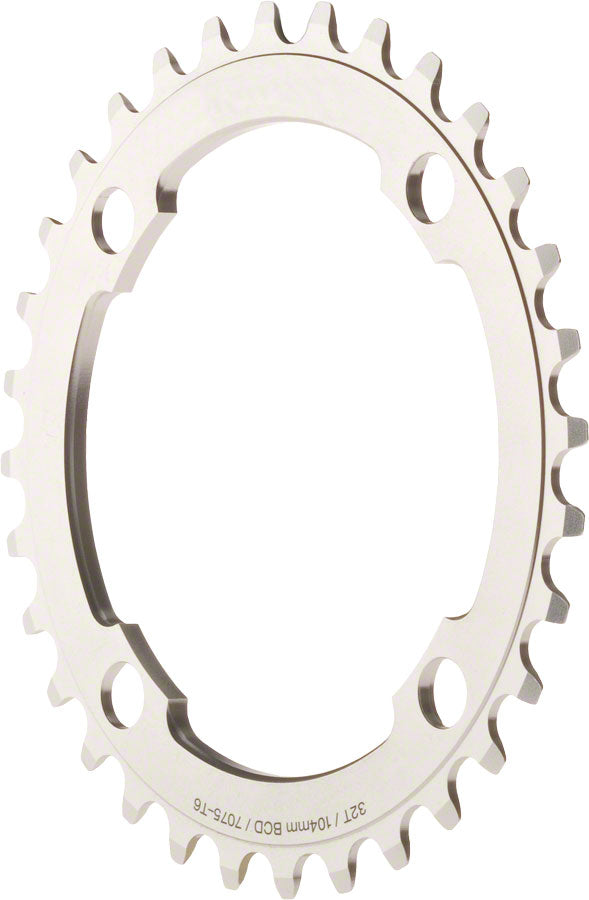 Dimension 34t x 104mm Middle Chainring Silver