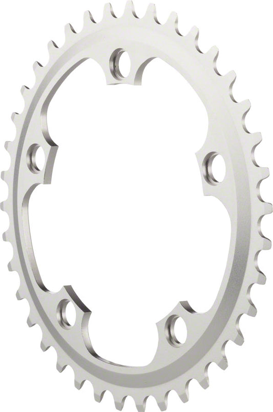 Dimension 38T X Middle Chainring Silver - Silver