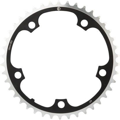 DIMENSION 42T X 130MM CHAINRING SILVER