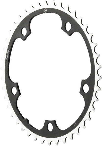 DIMENSION 42T X 130MM CHAINRING SILVER