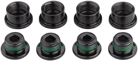 CHAINRING BOLT KIT 4X1 M8.5X5 STEEL BLACK EAGLE EMTB QTY 4