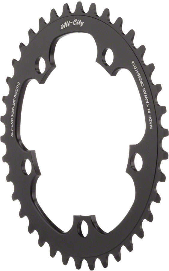All-City Cross Ring 38tx110mm Blk