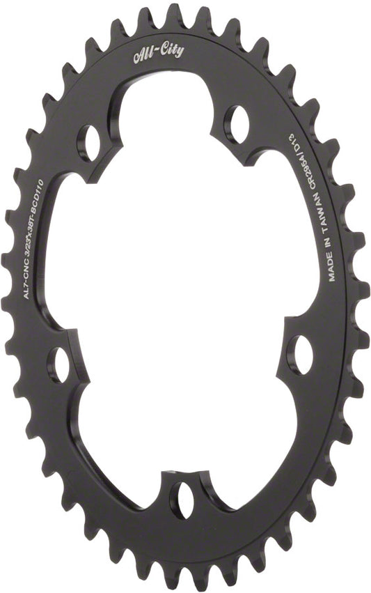 All-City Cross Ring 38tx110mm Blk