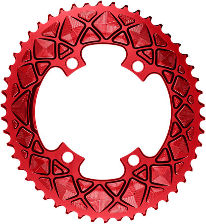 absoluteBLACK Premium Oval 110 BCD 4-Bolt Road Chainring for Shimano 9000/6800/5800