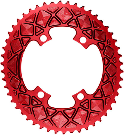 absoluteBLACK Premium Oval 110 BCD 4-Bolt Road Chainring for Shimano 9000/6800/5800