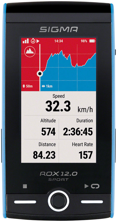 Sigma ROX GPS 12.0 Sport Bike Computer – Incycle Bicycles