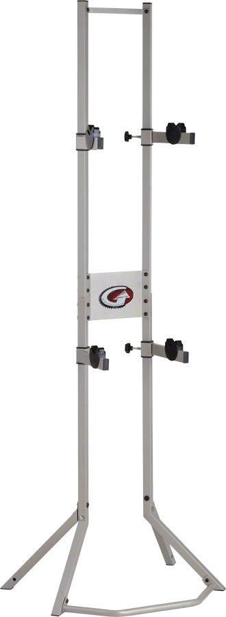 Gear Up Freestanding Platinum Bike Storage