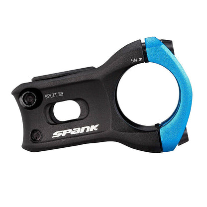 Spank Split Stem Blue 38mm