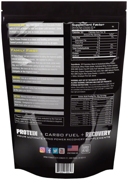 Ryno Power Protein Powder Chocolate