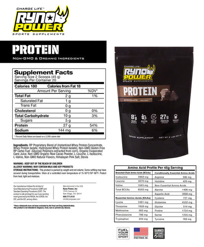 Ryno Power Protein Powder Chocolate