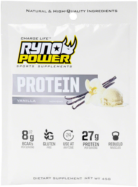 RYNO POWER PREMIUM WHEY PROTEIN POWDER - VANILLA SINGLE SERVING