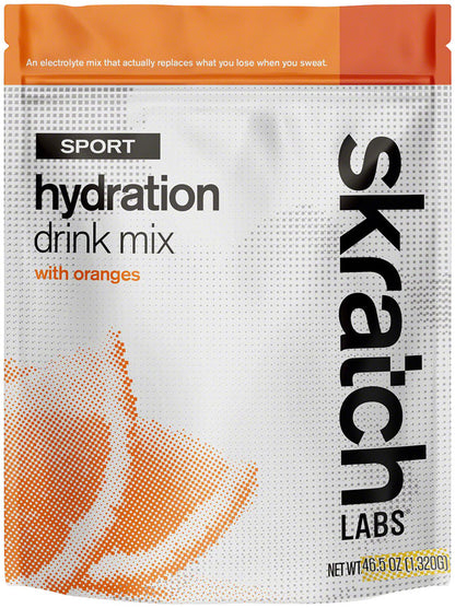 SPORT HYDRATION DRINK MIX, ORANGES,  60-SERVING RESEALABLE BAG