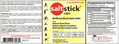 SaltStick Caps: Bottle of 100