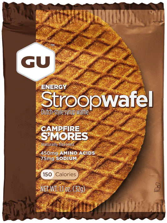 Gu Energy Stroopwafel Campfire Smores Box of 16